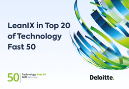 LeanIX in Top 20 der Technology Fast 50 – Deutschlands am schnellsten wachsende Technologieunternehmen