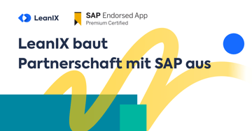 LeanIX baut Partnerschaft mit SAP aus und beschleunigt damit Transformationen der Business- und IT-Architektur