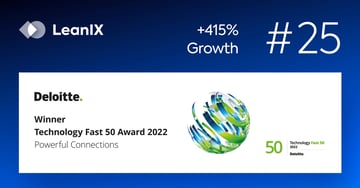 LeanIX named one of Germany's fastest growing technology companies