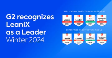 LeanIX Wins a Record Eight G2 Leader Awards in Winter 2024