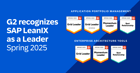 Another Clean Sweep: SAP LeanIX Wins First Place in Seven G2 Leader Awards