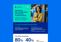 Navigating the complexities of business transformation