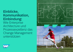 Einblicke, Kommunikation, Einbindung – wie Enterprise Architecture und Prozesseffizienz das Change Management unterstützen
