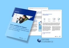 Delivering value in business transformation management