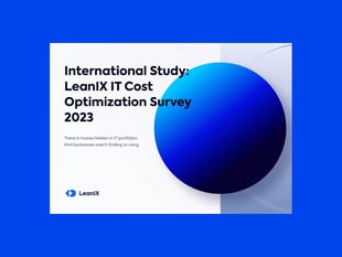 EN: (Report) LeanIX IT Cost Optimization Survey 2023