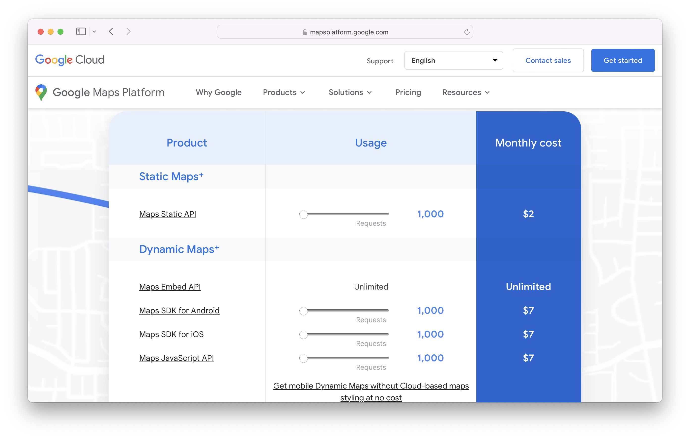 Google Maps API uses a freemium and tiered model as part of their API monetization strategy.