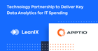 LeanIX Announces Technology Partnership with Apptio to Deliver Key Data Analytics for IT Spending