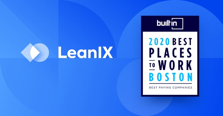 LeanIX is on the Boston’s Best Places to Work List for 2020