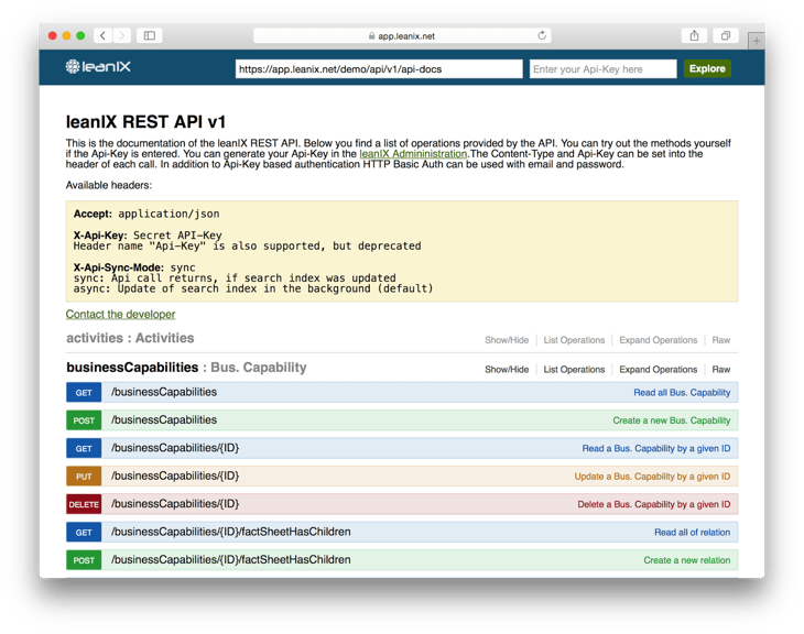 User-friendly REST-APIs: Interactive documentation and SDKs