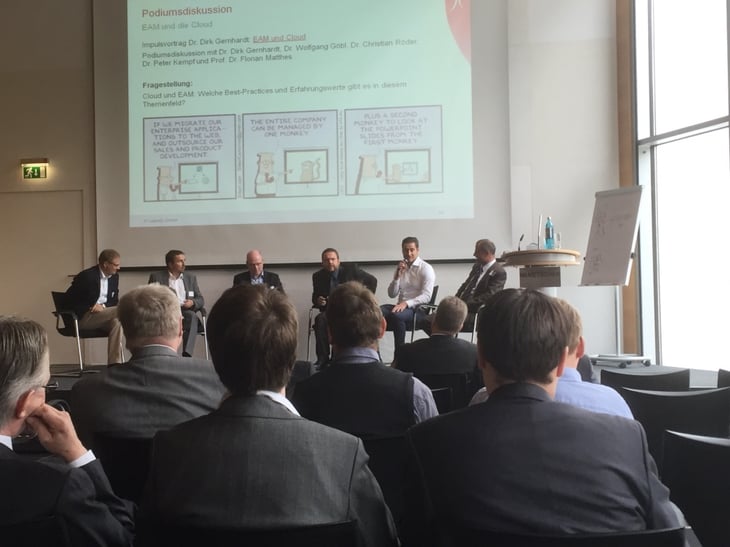 Lean EAM conference in 2015 in Munich