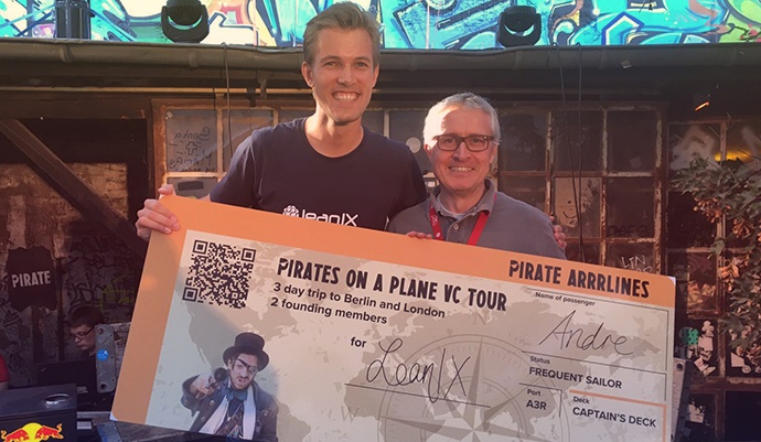 LeanIX captures first prize at the 2016 Pirate Summit