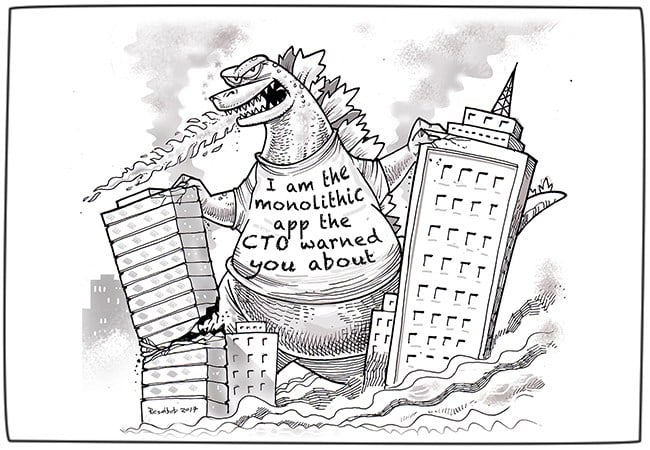 The Dangers of a Monolithic Application [Humor]