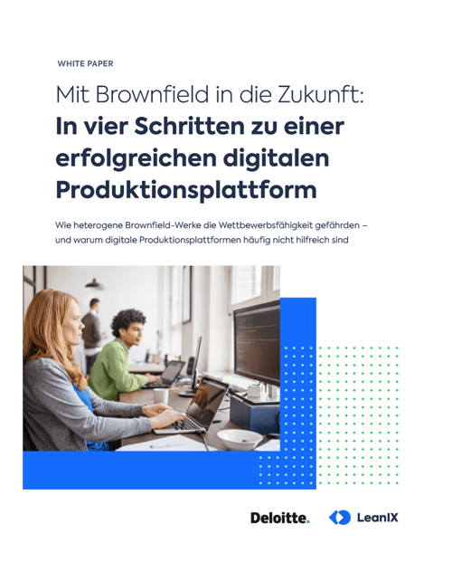 Mit Brownfield in die Zukunft: In vier Schritten zu einer erfolgreichen digitalen Pro­duktion­splatt­form