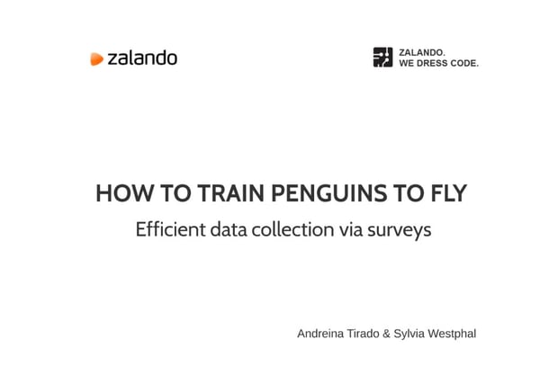 Efficient data collection via surveys