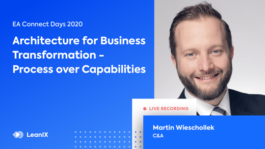 Architecture for Business Transformation - Process over Capabilities