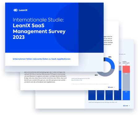 LeanIX SaaS Management Survey 2023