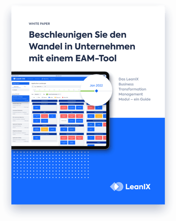 Beschleunigen Sie den Wandel in Unternehmen mit einem EA-Management-Tool