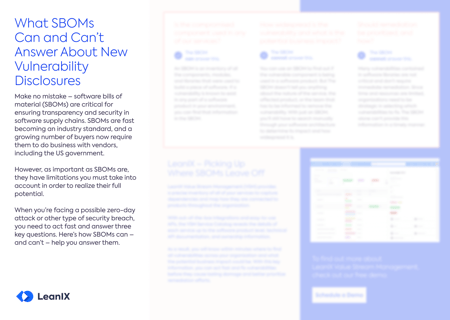 What SBOMs Can and Can’t Answer About New Vulnerability Disclosures