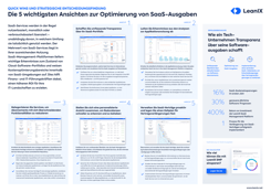Die 5 wichtigsten Ansichten zur Optimierung von SaaS-Ausgaben