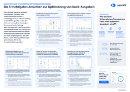 Die 5 wichtigsten Ansichten zur Optimierung von SaaS-Ausgaben