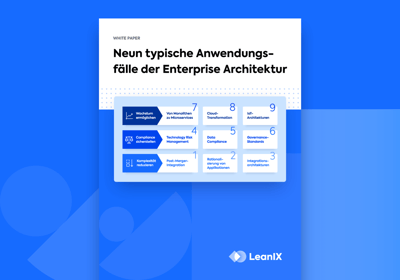 Neun typische Anwendungsfälle für Enterprise Architecture