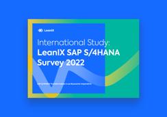 LeanIX SAP S/4HANA Survey