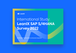 LeanIX SAP S/4HANA Survey 2022