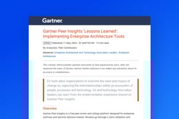 Peer Insights ‘Lessons Learned’