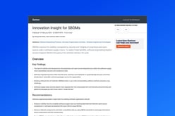 Gartner® Report: Innovation Insight for SBOMs