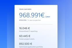 LeanIX EAM - ROI Calculator