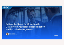 Setting the Stage for Growth with Data-Driven Application Rationalization and Portfolio Management