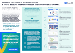 6 façons d’assurer une transformation en douceur vers SAP S/4HANA