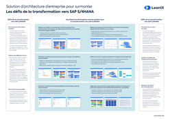 Transformation vers SAP S/4HANA : Défis et solutions