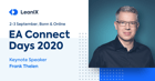 Frank Thelen, German Entrepreneur and TV Personality to Present Keynote at EA Connect Days 2020