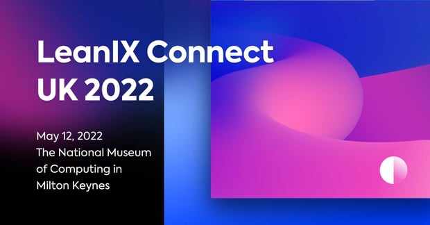 2022 LeanIX Connect UK - IT and enterprise architecture event of the year.