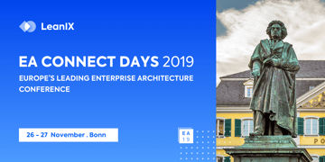 Save The Date: LeanIX EA Connect Days 2019, November 26-27, Bonn Germany
