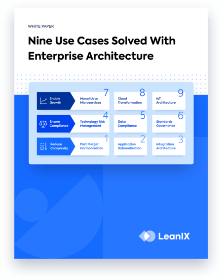 Nine Use Cases Solved With Enterprise Architecture