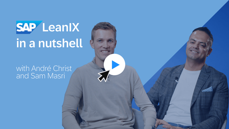 SAP LeanIX In A Nutshell With André Christ And Sam Masri