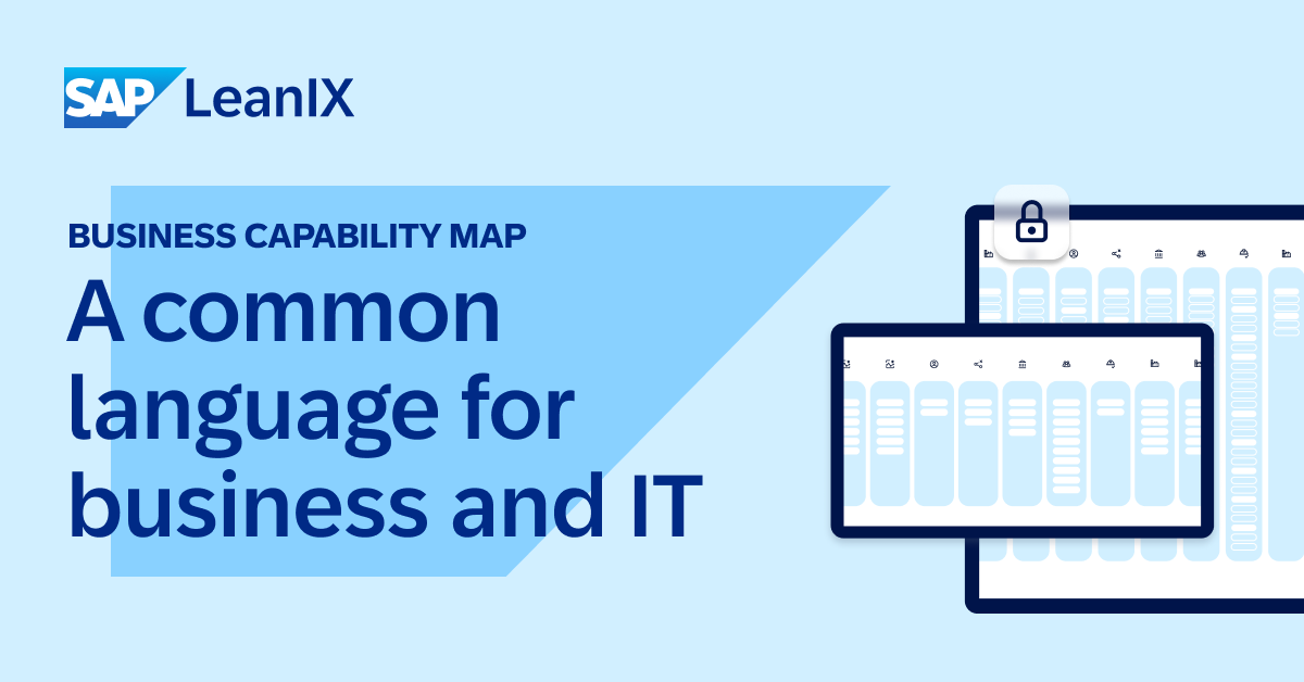 Leanix Business Capability Map