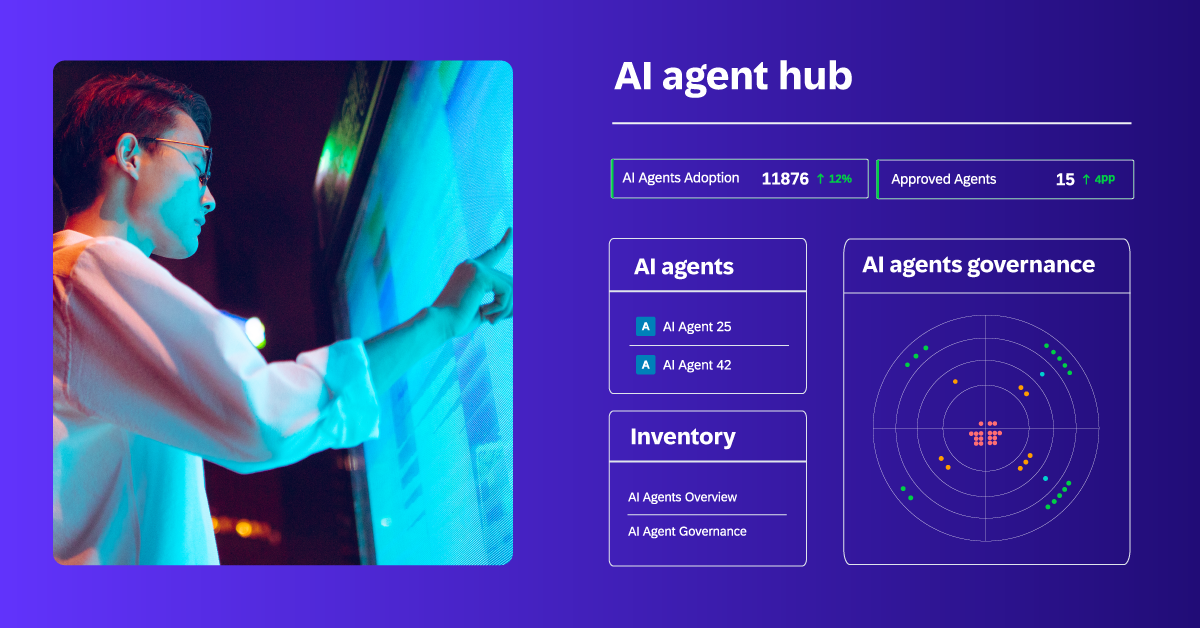 SAP LeanIX has launched an AI agent hub