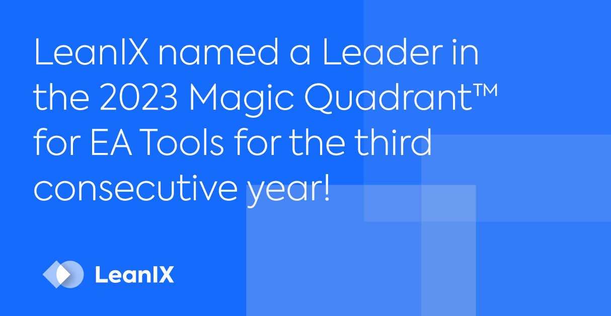 2023 Gartner® Magic Quadrant™ for Enterprise Architecture Tools